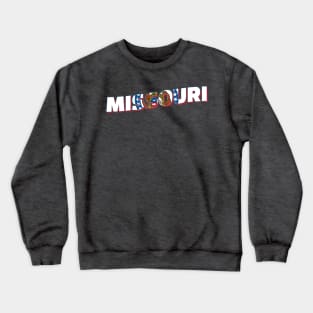 Missouri vintage style retro souvenir Crewneck Sweatshirt